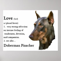 Doberman Pinscher Art Print