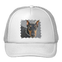 Doberman Pinscher Baseball Cap Hats