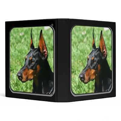 Doberman Pinscher Binder by ritmoboxer