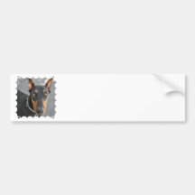 Doberman Pinscher Bumper Sticker