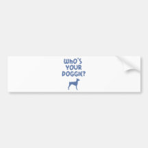 Doberman Pinscher Bumper Stickers