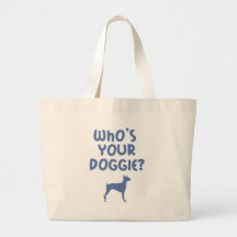 Doberman Pinscher Canvas Bags