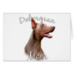 Doberman Pinscher (Isabella) Mom 2 Card