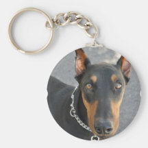 Doberman Pinscher Keychain