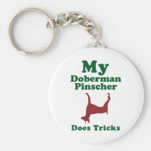 Doberman Pinscher Keychains