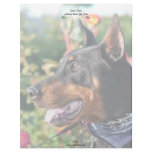 Doberman Pinscher letterhead