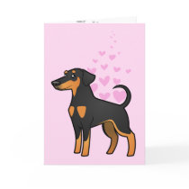 Doberman Pinscher Love (floppy ears)