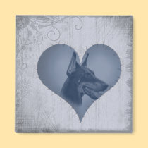 Doberman Pinscher magnets