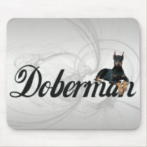 Doberman Pinscher mousepads