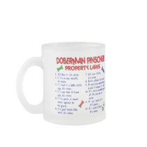 DOBERMAN PINSCHER Property Laws 2 Coffee Mug