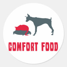 Doberman Pinscher Round Sticker