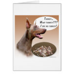 Doberman Pinscher Turkey Greeting Cards
