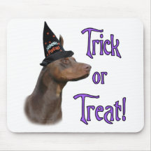 Doberman red Trick Mousepads