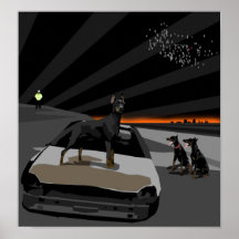 Dobermann Posters