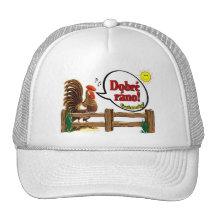 Dobré ráno!  Good morning in Czech! Mesh Hats