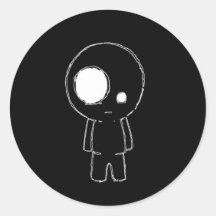 Doby Round Stickers