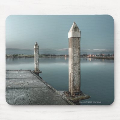 Dock at Dawn Mousepad by mikes_photo_designs