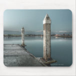 Dock at Dawn Mousepad