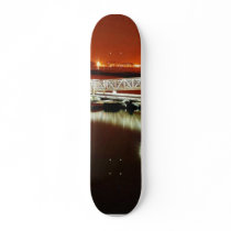 Dock In San Diego Bay Skate Deck