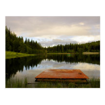 Dock on Marshall Lake Post Cards