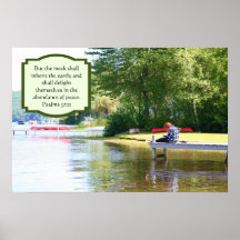 Dock Side Scripture Verse Print