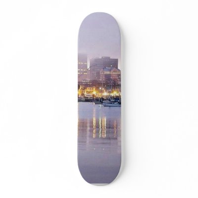 Dock Town Custom Skate Board by lifesphere