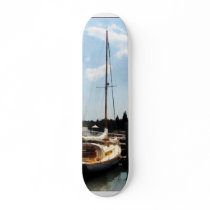 Docked Cabin Cruiser Custom Skate Board