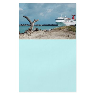 docked cruise shiop flyers by paul68