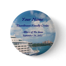 Docked in Nassau Custom Name Badge Buttons