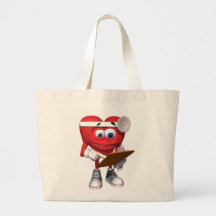 Docteur médical Cute de coeur Sacs