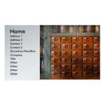 Doctor - Chef - It's a draw Business Card Templates