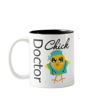 Doctor Chick Mugs by chicktshirts