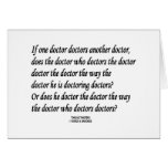 Doctor Doctor (Tongue Twister) cards