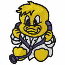 Doctor Duck Embroidered Shirt