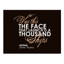 Doctor Faustus Quote postcards