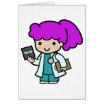 Doctor Girl Card