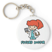 Doctor (girl) keychain
