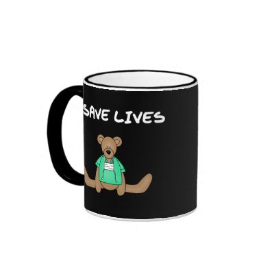 Doctor I Save Lives Mug by nurse_doctor