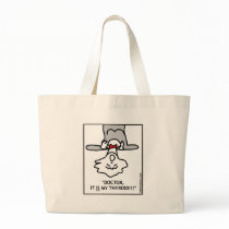 Doctor it is my thyroid canvas bags
