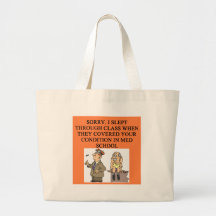 DOCTOR joke Canvas Bags