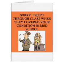 DOCTOR joke Cards