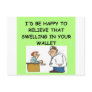 DOCTOR joke Postcard