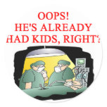 DOCTOR joke Sticker