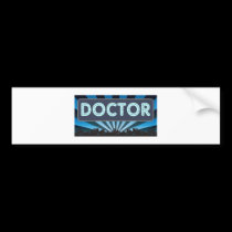 Doctor Marquee bumper stickers