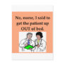 doctor nurse joke post cards