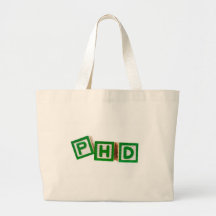 Doctor Of Philosophy Tote Bags