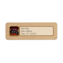 Doctor - Optometrist - Array of Opticals Return Address Label