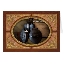 Doctor - Optometry - An old phoropter Cards