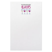 Doctor Says I Need Glasses Stationery Paper