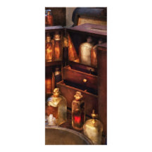 Doctor - The medicine cabinet Custom Rack Cards